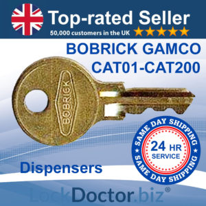 BOBRICK GAMCO Keys | NEXT DAY | LockDoctor.Biz
