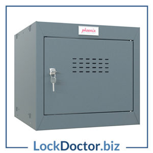 CL0344K Grey Steel 44 Litre Cube Locker from Lock Doctor Services Ltd