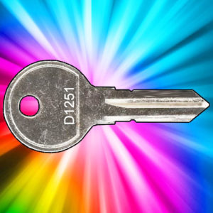 Thule Remover Key D1251 | NEXT DAY | LockDoctor.Biz