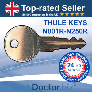 Halfords THULE Keys N001R-N250R | NEXT DAY | LockDoctor.Biz