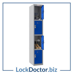 PL1430GBE Phoenix 4 Door Personal Storage Locker