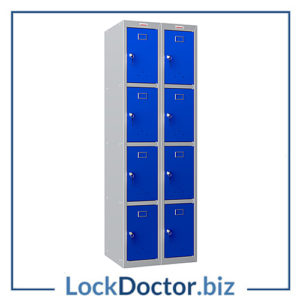 8-Door Personal Storage Locker | NEXT DAY | LockDoctor.Biz