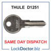 Thule Remover Key D1251 | NEXT DAY | LockDoctor.Biz