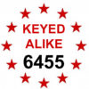ABUS Padlock Keyed Alike 6455