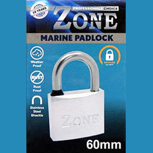 ZONE 60mm Marine Padlock | NEXT DAY | LockDoctor.Biz