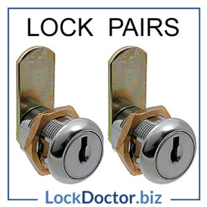 PAIRS of 20mm Camlocks | NEXT DAY | LockDoctor.Biz