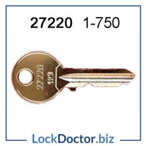 ASSA 27220 Locker Key