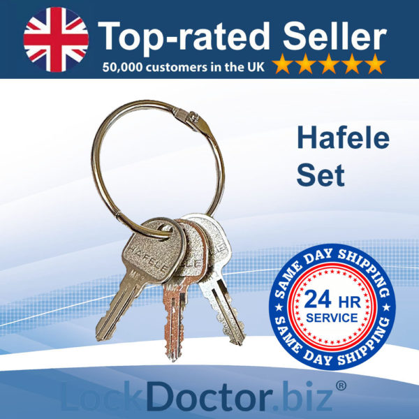 Set of Hafele Master Keys MK1 MK2 MK3