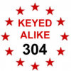 ABUS Brass Padlock 65 30 Keyed Alike 304