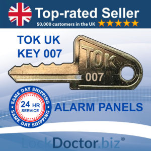 TOK007 TOK UK Key | NEXT DAY | LockDoctor.Biz