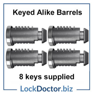 4 THULE Lock SETS | NEXT DAY LockDoctor.Biz