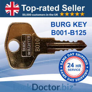 BURG WACHTER Keys B001-B125 | NEXT DAY | LockDoctor.Biz