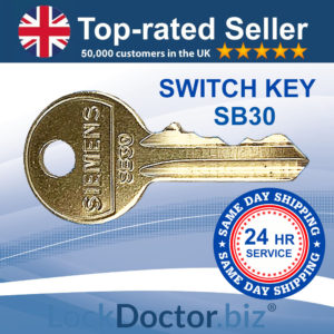 SB30 SIEMENS Switch Key | NEXT DAY | LockDoctor.Biz