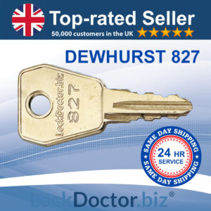 Dewhurst Switch Key 827 | NEXT DAY | LockDoctor.Biz