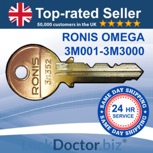 OMEGA Locker Keys 3M001-3M3000 | NEXT DAY LockDoctor.Biz