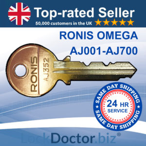 RONIS AJ Locker Keys AJ001-AJ700 | NEXT DAY LockDoctor.Biz