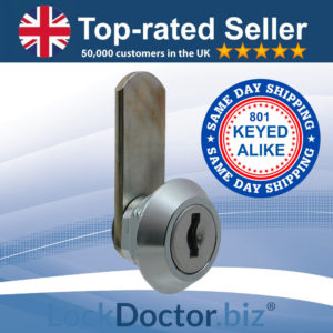 Keyed Alike Mini Camlock | NEXT DAY | LockDoctor.Biz