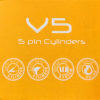 V5 Thumbturn Euro-Cylinder | Keyed Alike RWH1 | LockDoctor.Biz
