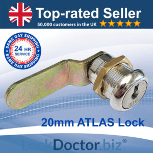 20mm ATLAS Locker Lock | NEXT DAY | LockDoctor.Biz