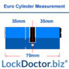 Mastered Euro Double 35/35 (HS1) | NEXT DAY | LockDoctor.Biz